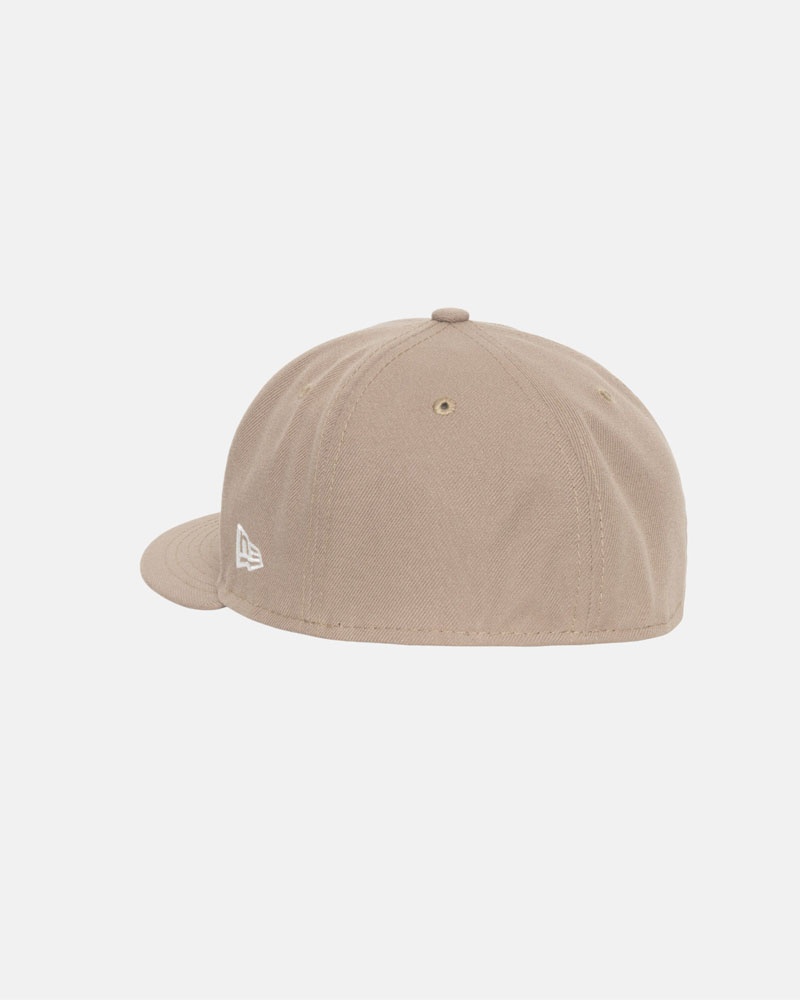 Khaki Stüssy New Era 59Fifty Authentic Cap | UAE MBP901743