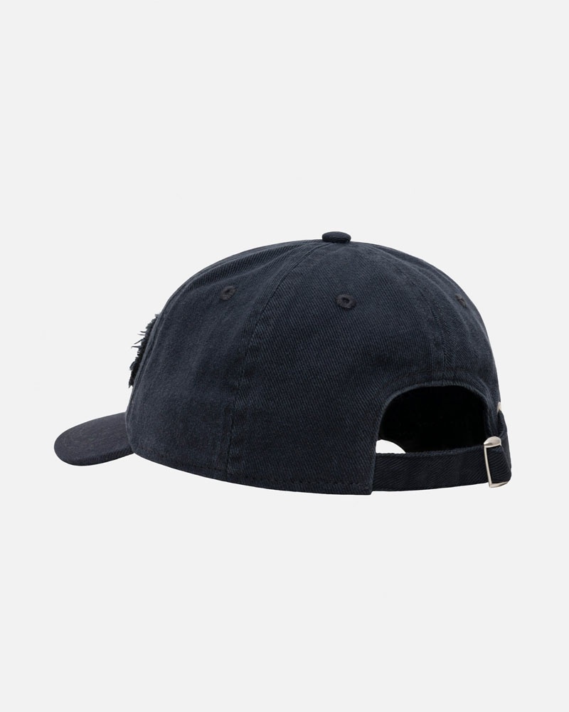 Navy Stüssy Low Pro Copyright Applique Strapback Cap | UAE OYG712509