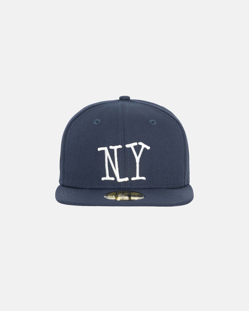 Navy Stüssy New Era 59Fifty NY Cap | UAE ZYH716423