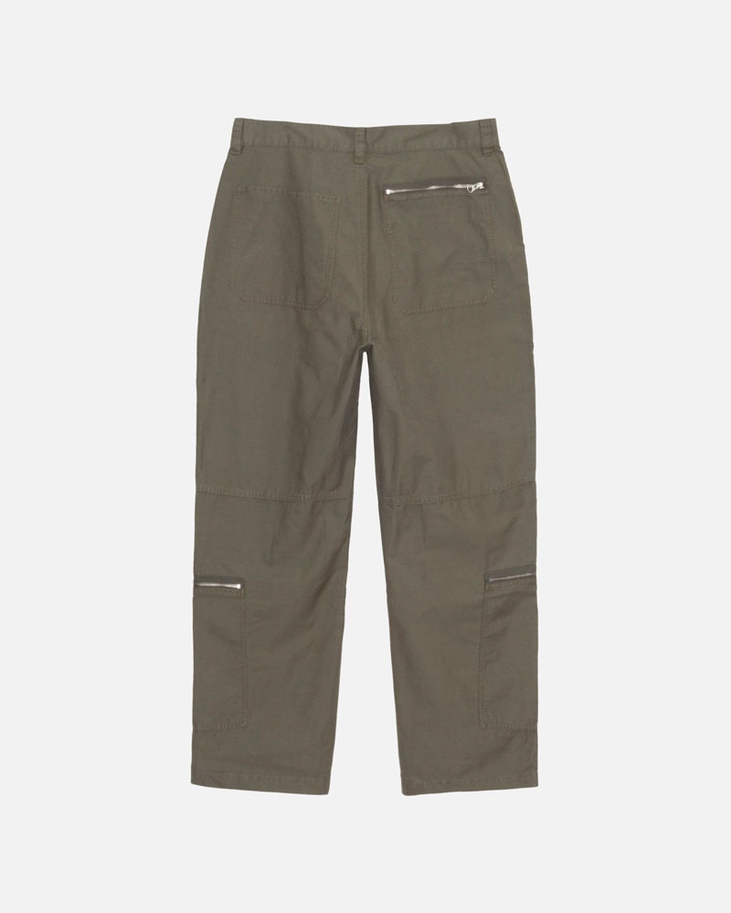 Olive Stüssy Nyco Flight Pants | UAE OHF027186