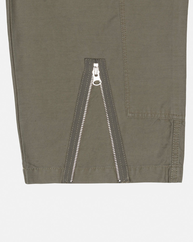 Olive Stüssy Nyco Flight Pants | UAE OHF027186