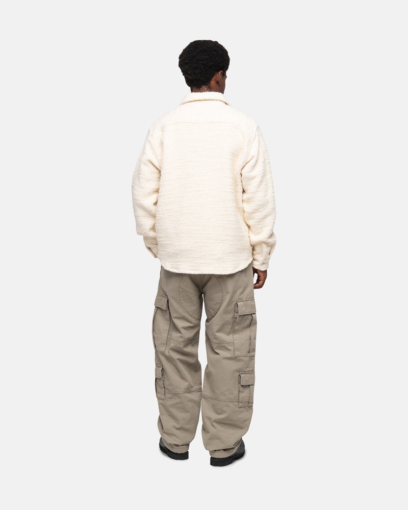 Olive Stüssy Surplus Cargo Ripstop Pants | UAE VHN780329