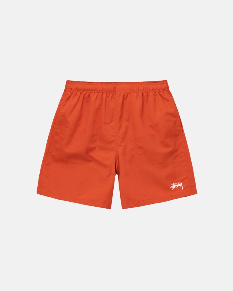 Orange Stüssy Water Short Stock Shorts | UAE LPI870516