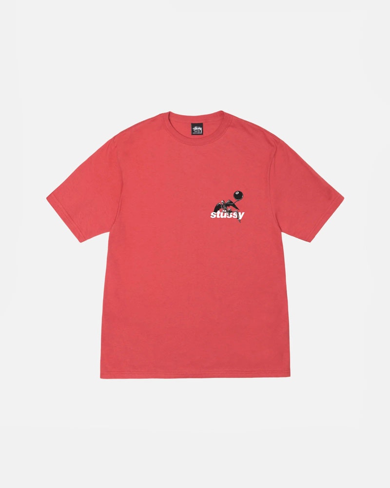 Red Stüssy Apocalypse T-Shirt | UAE ZRH820574