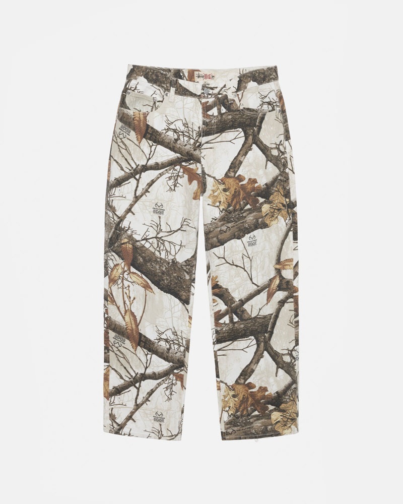 White Stüssy Big OL\' Jean Realtree Edge Jeans | UAE NEP704958