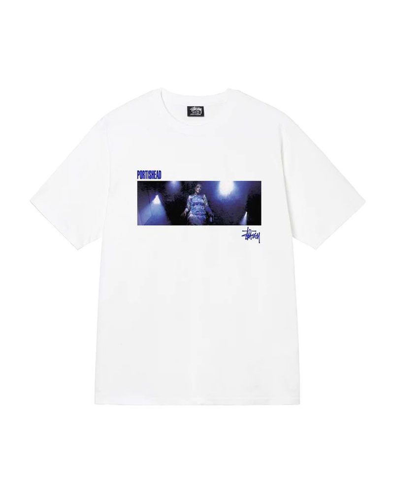 White Stüssy Dummy T-Shirt | UAE COP017836