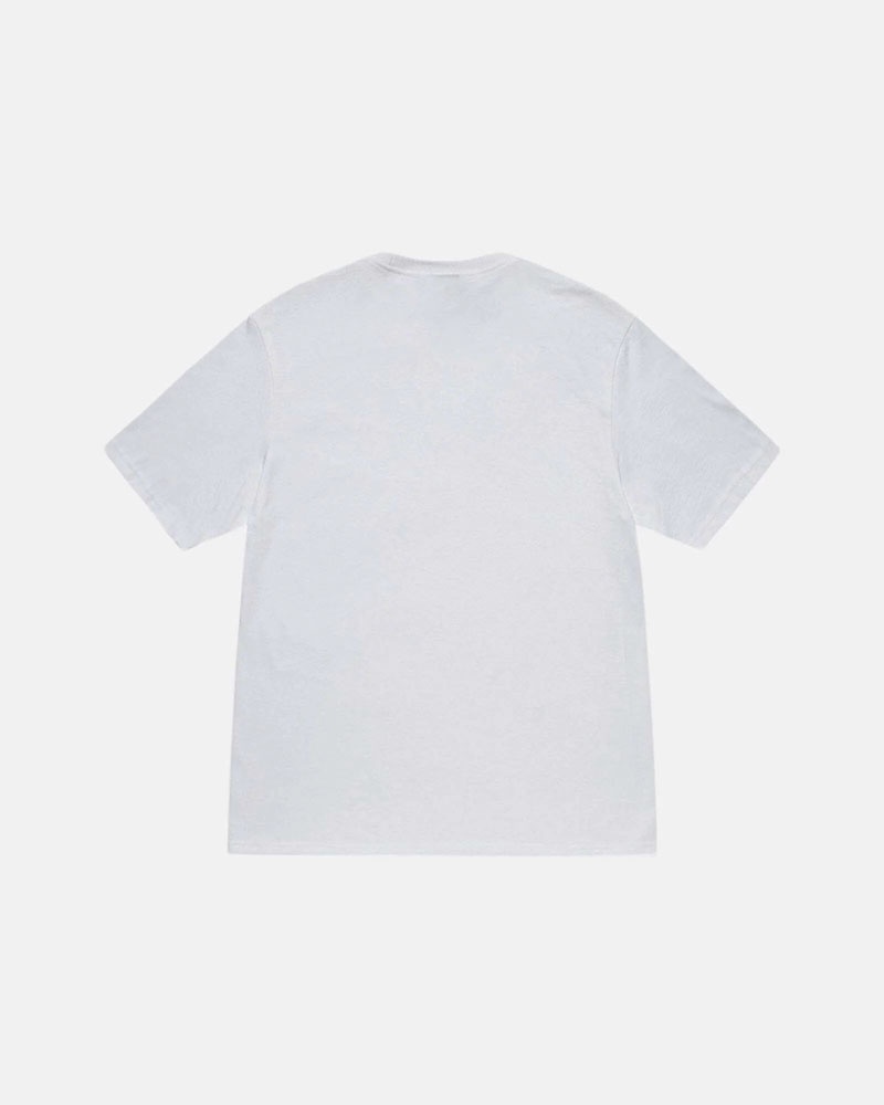 White Stüssy Orchard T-Shirt | UAE EAX692584