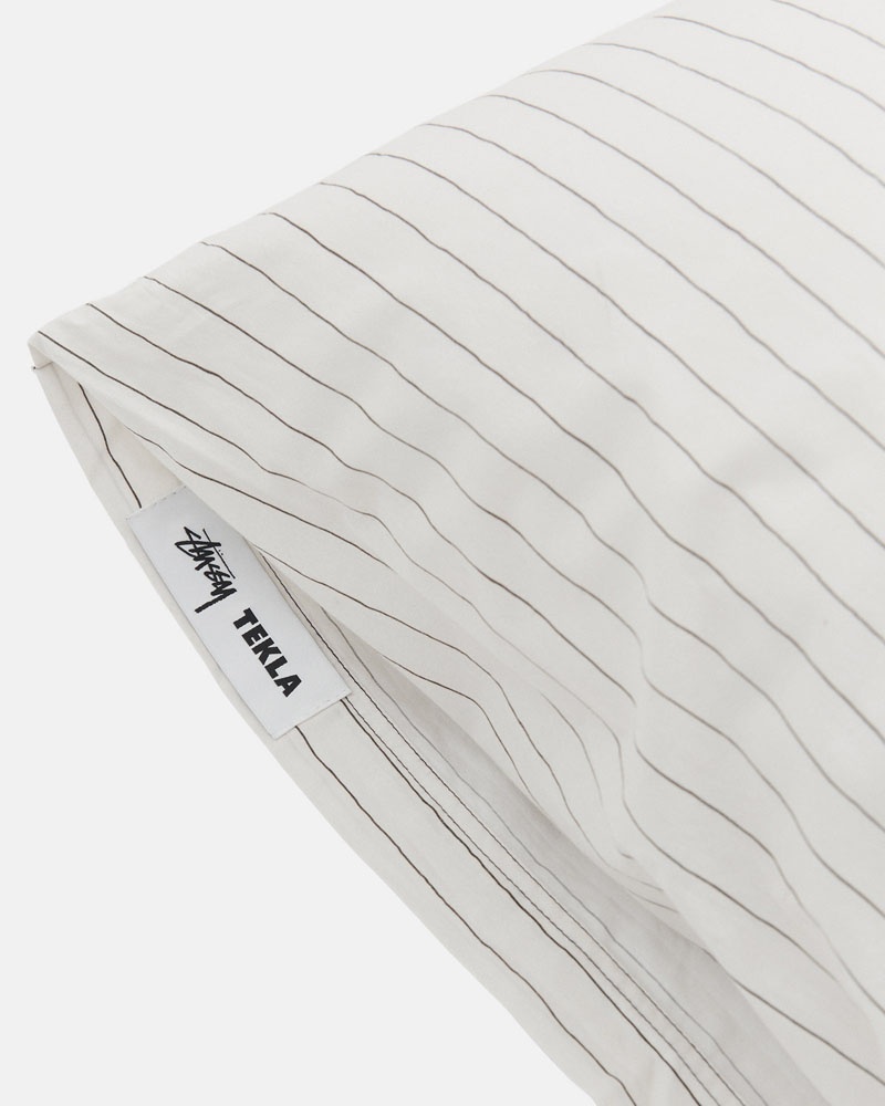 White Stüssy Tekla Percale Pillow Sham Other Accessories | UAE QXB467983